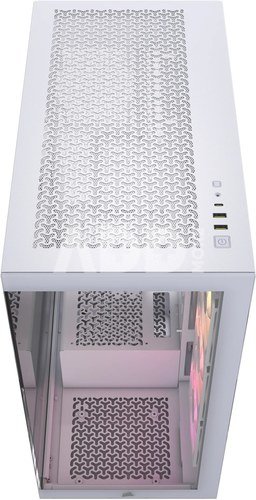 Corsair 3500X ARGB Mid-Tower PC Case, White | Corsair