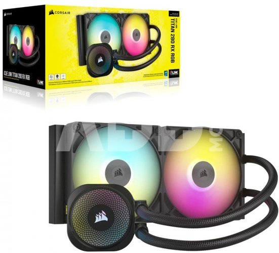 Corsair Cooling iCUE LINK TITAN 280 RX RGB AIO 280mm