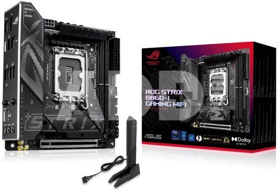 Asus Motherboard ROG STRIX B860-I GAMING WIFI s1851 4DDR5 TB ITX