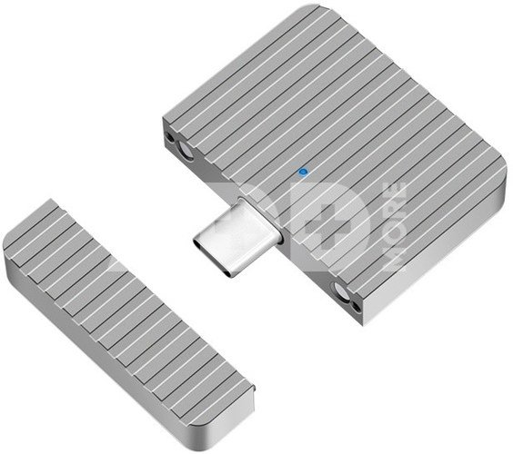 LogiLink Very small USB3.2 Gen2x1 SSD enclosure USB-C NVM