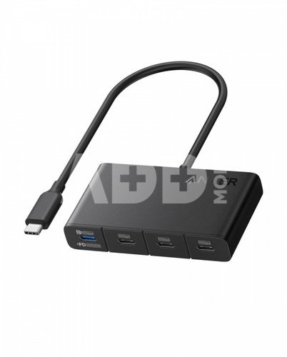 Anker Anker 4w1 hub USB-C 10Gbps black