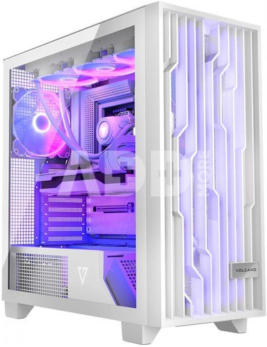 MODECOM Computer case Volcano Perun Apex ARGB Midi white