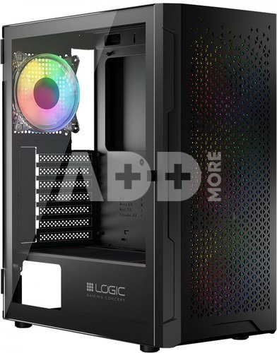 Logic Concept Computer cases ARMANIS ARGB MIDI Black