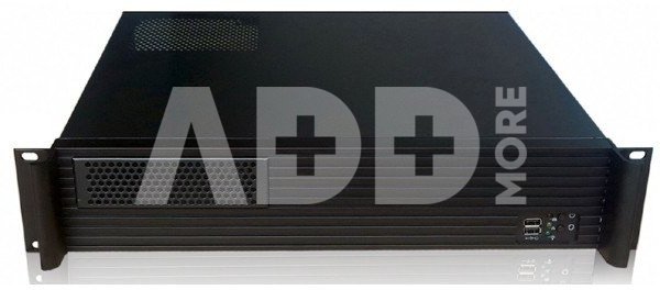 Techly Compact PC ATX Rack 19cali 2U black