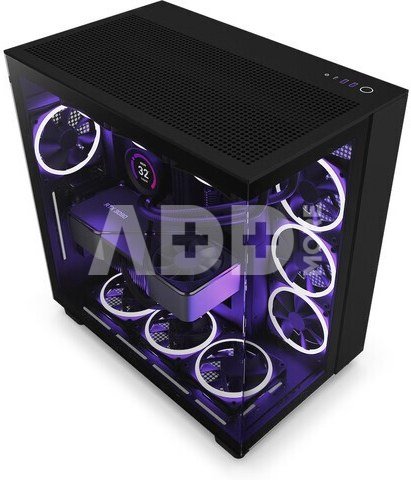 NZXT PC Case H9 Flow with window black