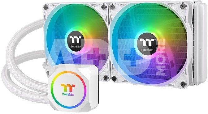 Thermaltake TH240 Snow ARGB water cooler (2x120mm) copper CPU block