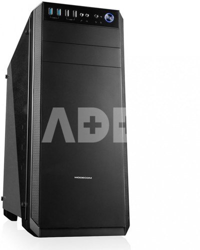 MODECOM OBERON PRO GLASS BLACK COMPUTER CASE