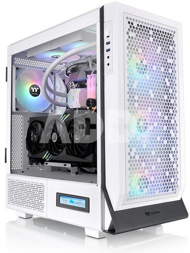 Thermaltake Ceres 500 A RGB Snow Tempered Glass