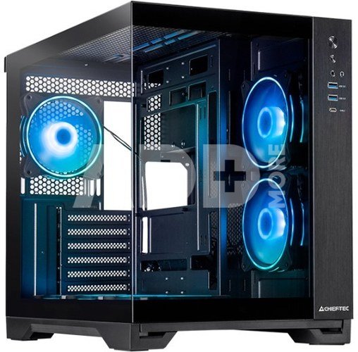 Chieftec Case ISIO GM-30B-TG-OP 6x Fans ARGB