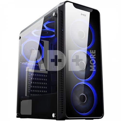 MS PC GAMING CASE MS ARMOR V700 BLACK