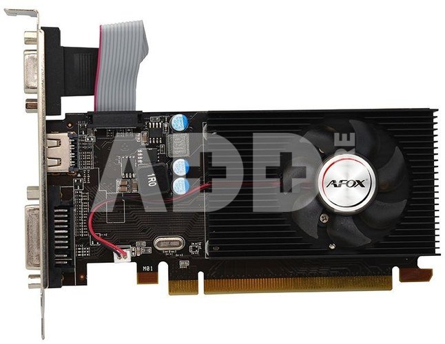 AFOX Graphics card Radeon HD 5450 1GB DDR3 64Bit DVI HDMI VGA LP Fan L5