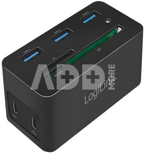 LogiLink USB3.2 docking station, 4K/PD/RJ45
