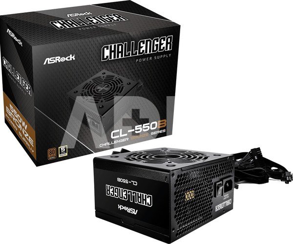 ASRock Power supply CL-550B 550W 80PLUS BRONZE