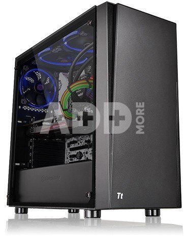 Thermaltake Versa J21 USB3.0 Tempered Glass - Black