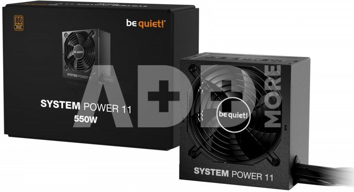 Be quiet! Power supply System Power 11 550W 80+ Bronze
