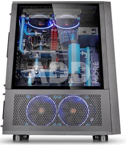 Thermaltake Core X71 Full Tower USB3.0 Tempered Glass - Black