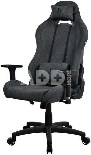 Arozzi Frame material: Metal; Wheel base: Nylon; Cover: SoftFabric | Gaming Chair | Torretta SoftFabric | Dark Grey
