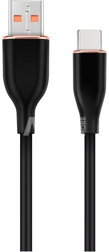 Cablexpert | Premium silicon Type-C USB charging and data cable, 1.5 m | CC-USB2S-AMCM-1.5M-BK