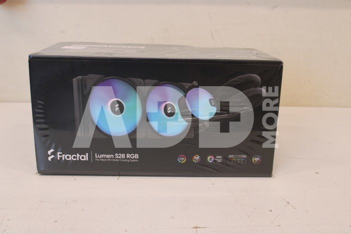 SALE OUT. Fractal Design Lumen S28 V2 RGB Water Cooling Unit | Fractal Design | Water Cooling Unit | Lumen S28 V2 RGB | DAMAGED PACKAGING | Intel, AMD | CPU Liquid Cooler