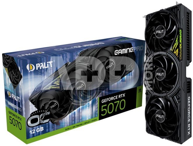 Palit Graphics card GeForce RTX 5070 GAMING PRO OC 12GB GDDR7 192bit 3DP/HDMI