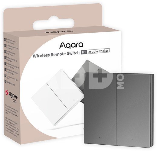 Aqara Wireless Remote Switch H1 Double, grey