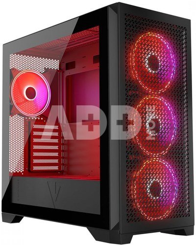 MODECOM Black COMPUTER CASE EXPANSE T ARGB