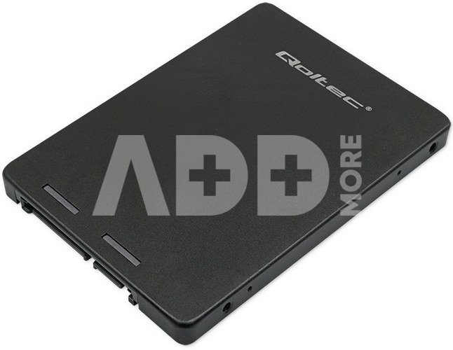 Qoltec Adapter for M.2 SSD | SATA NGFF do SATA III | 2TB | Super speed 6Gb/s | Black