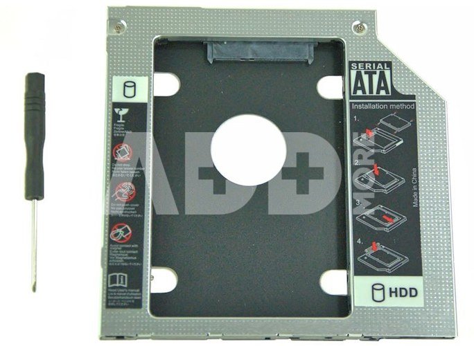 Qoltec Packet for second drive 2.5 HDD 9,5mm