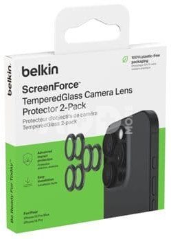 1x2 Belkin Kameralinsenschutz TempGlass iPhone 16Pro/16ProMax