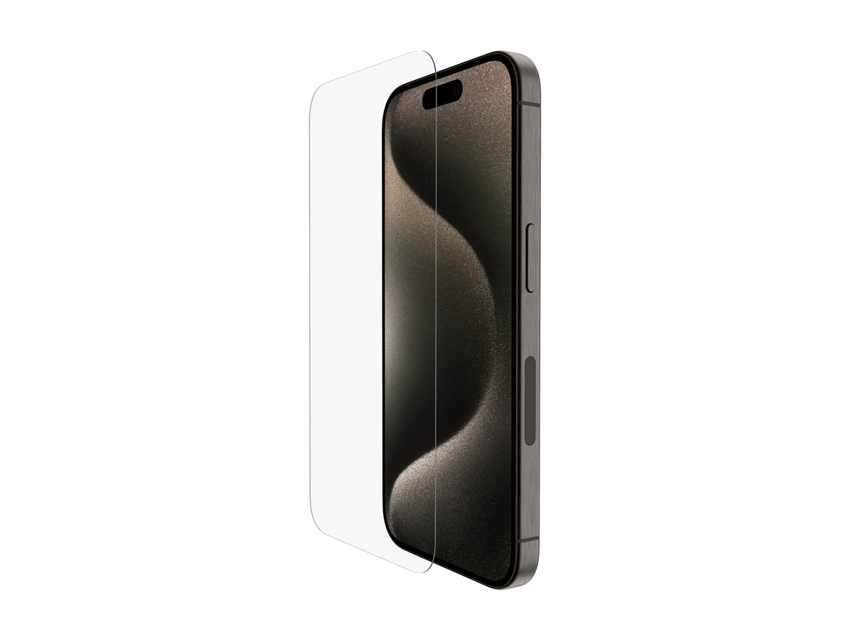Apsauginis stiklas Belkin Apple iPhone 15 Pro Skaidrus