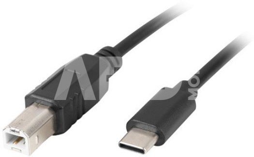 Lanberg Cable USB-C(M)-USB-B(M) 3.0m black