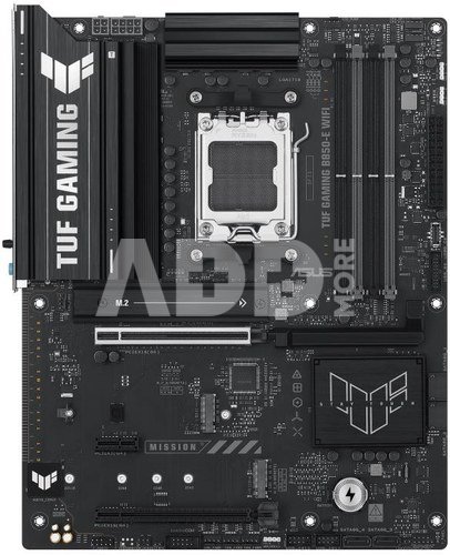 Mainboard|ASUS|AMD B850|SAM5|ATX|Memory DDR5|Memory slots 4|1xPCI-Express 4.0 1x|1xPCI-Express 4.0 16x|1xPCI-Express 5.0 16x|3xM.2|1xHDMI|1xDisplayPort|3xUSB 2.0|4xUSB 3.2|1xUSB-C|1xRJ45|3xAudio port|TUFGAMINGB850-EWIFI