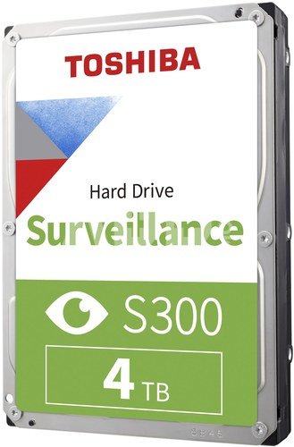 Toshiba S300 Surveillance Hard Drive 3,5" 4TB BULK/OEM | Toshiba
