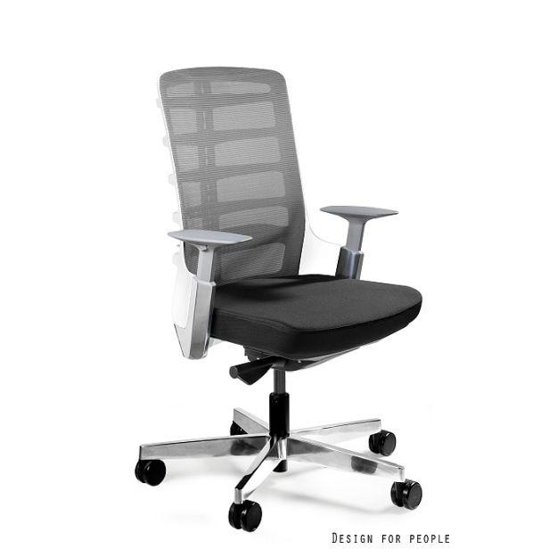 Profesionali Ergonominė Biuro kėdė | SPINELLY M - WHITE/FABRIC