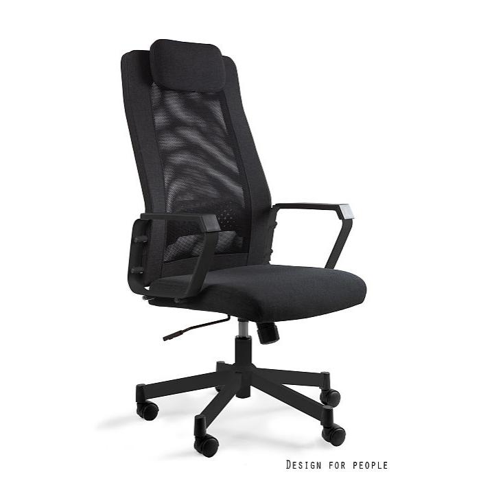Profesionali Ergonominė Biuro kėdė | FOX - BLACK