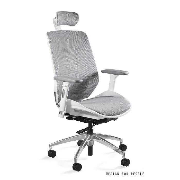 Profesionali Ergonominė Biuro kėdė | HERO - WHITE/MESH NWH