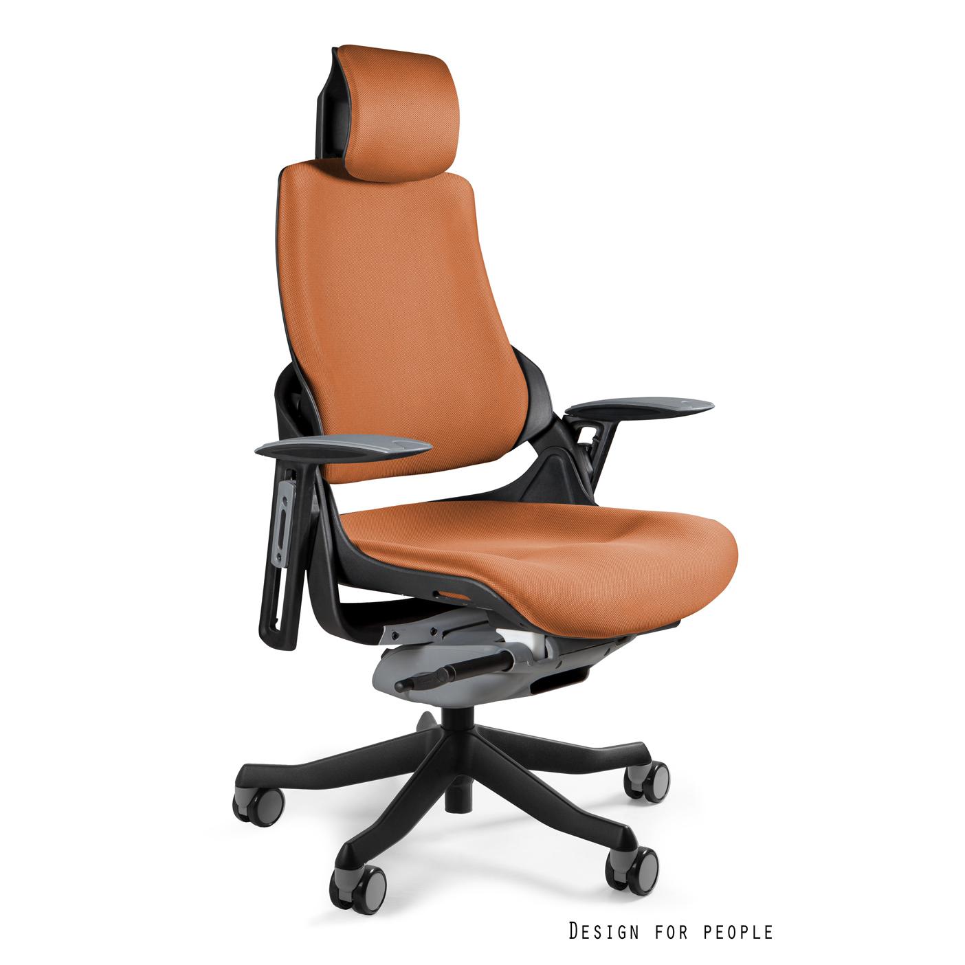 Profesionali Ergonominė Biuro kėdė | WAU - BLACK/FABRIC