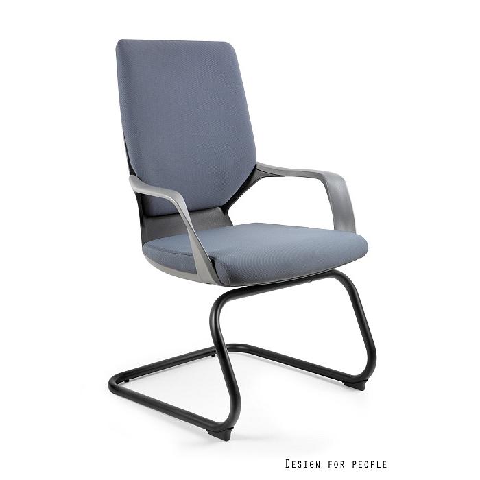 Profesionali Ergonominė Biuro kėdė | APOLLO SKID - BLACK