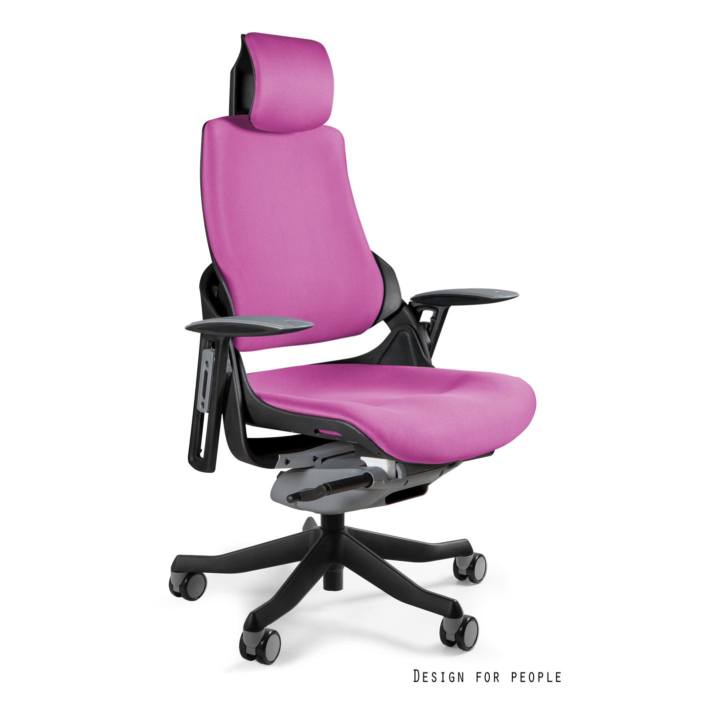 Profesionali Ergonominė Biuro kėdė | WAU - BLACK/FABRIC