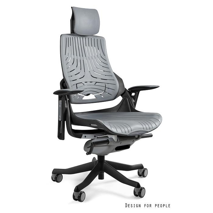 Profesionali Ergonominė Biuro kėdė | WAU - BLACK/ELASTOMER