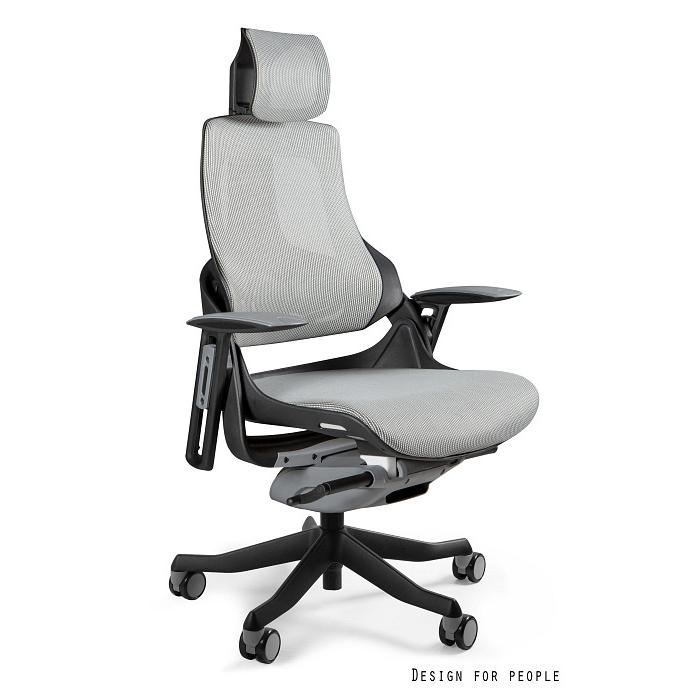 Profesionali Ergonominė Biuro kėdė | WAU - BLACK/MESH