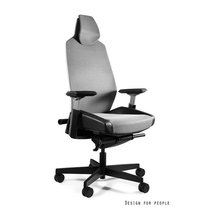Profesionali Ergonominė Biuro kėdė | RONIN - WHITE/MESH RS