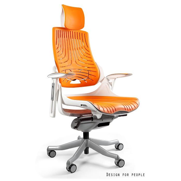 Profesionali Ergonominė Biuro kėdė | WAU - WHITE/ELASTOMER