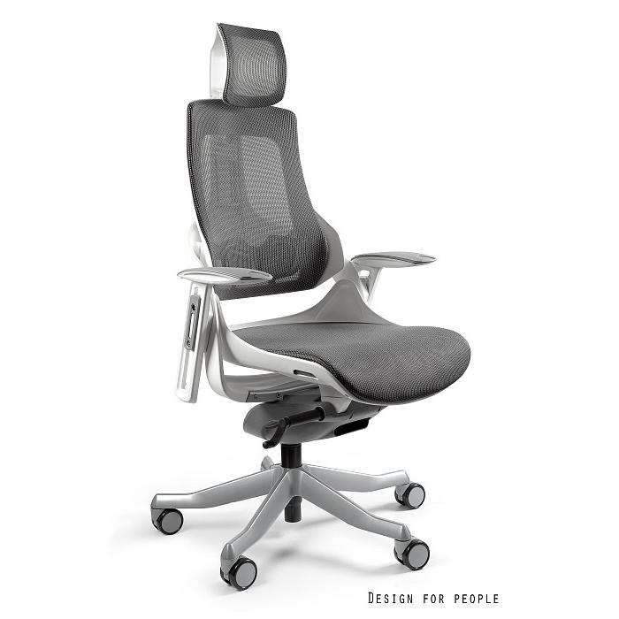 Profesionali Ergonominė Biuro kėdė | WAU - WHITE/MESH