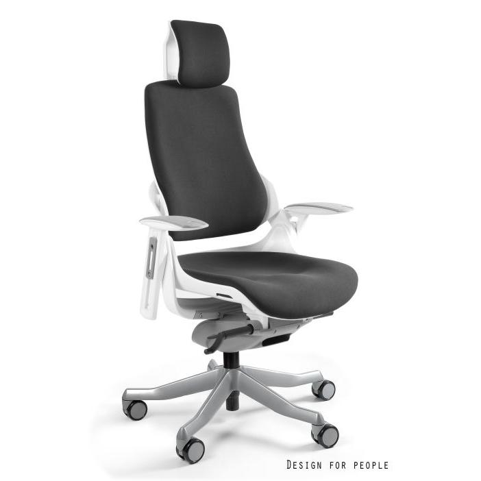 Profesionali Ergonominė Biuro kėdė | WAU - WHITE/FABRIC