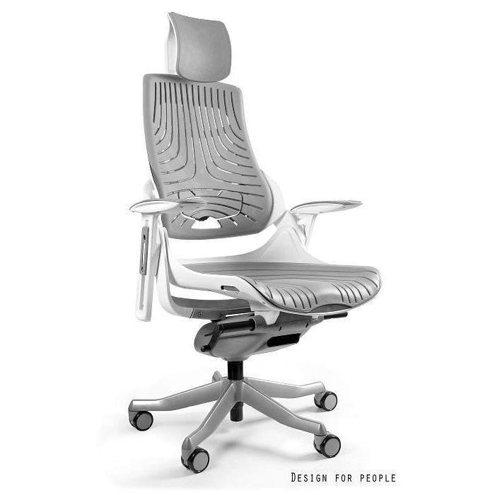 Profesionali Ergonominė Biuro kėdė | WAU - WHITE/ELASTOMER