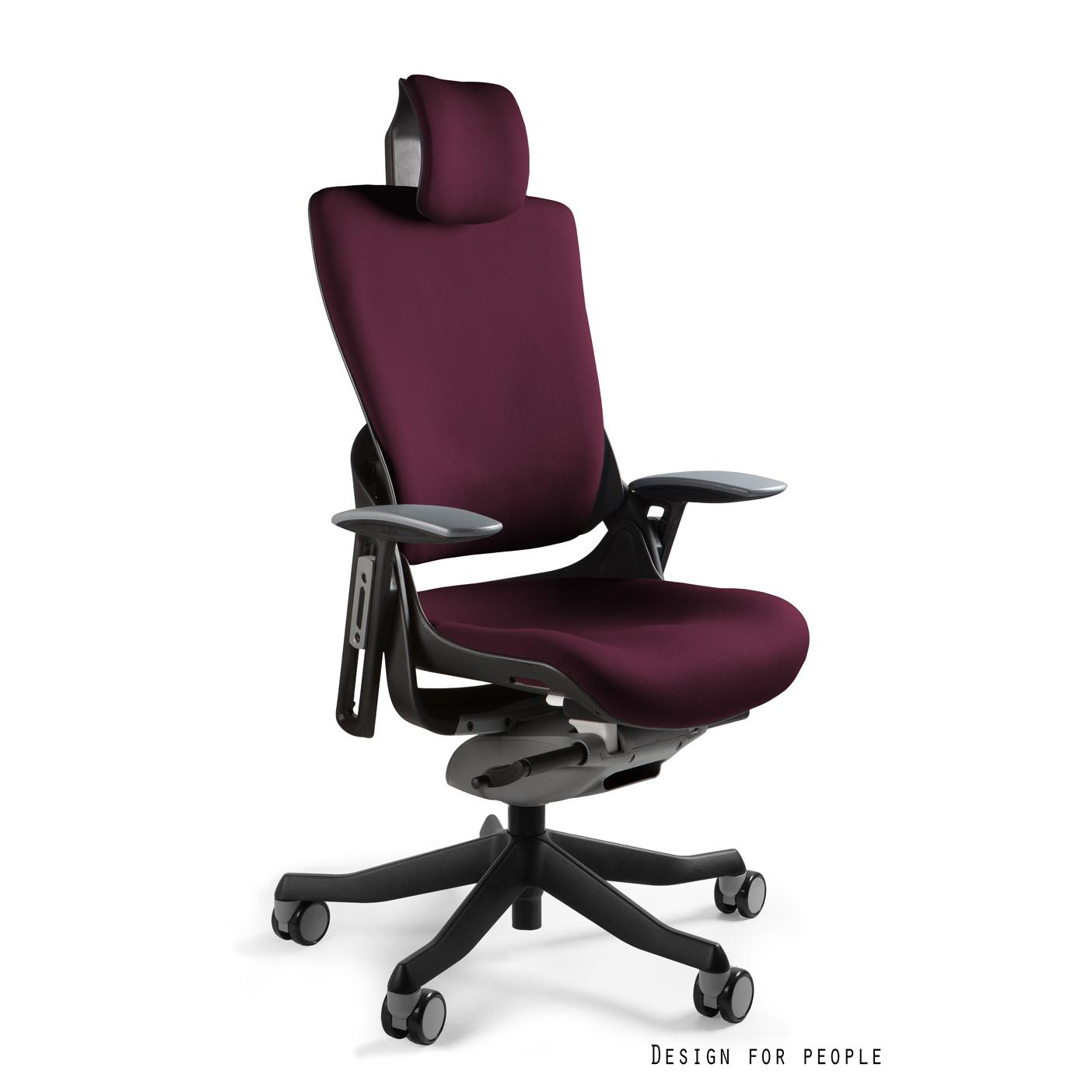 Profesionali Ergonominė Biuro kėdė | WAU 2 - BLACK/FABRIC