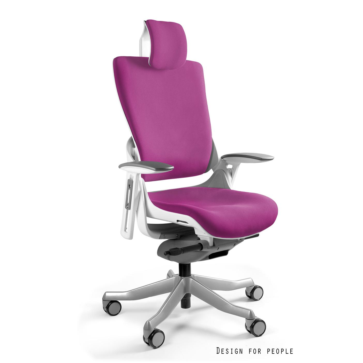 Profesionali Ergonominė Biuro kėdė | WAU 2 - WHITE/FABRIC