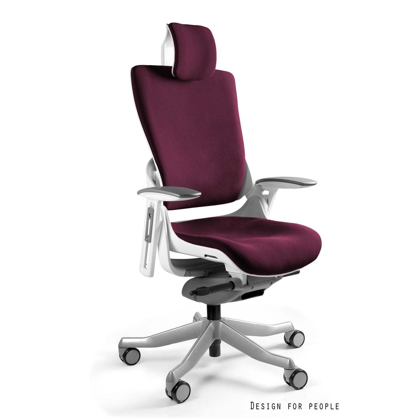 Profesionali Ergonominė Biuro kėdė | WAU 2 - WHITE/FABRIC