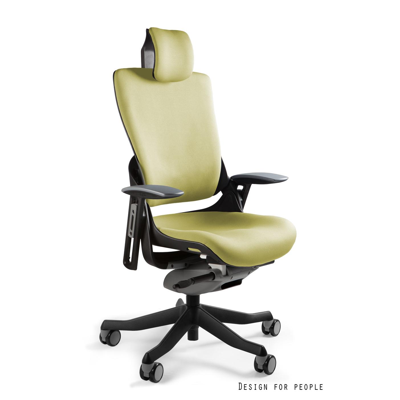Profesionali Ergonominė Biuro kėdė | WAU 2 - BLACK/FABRIC
